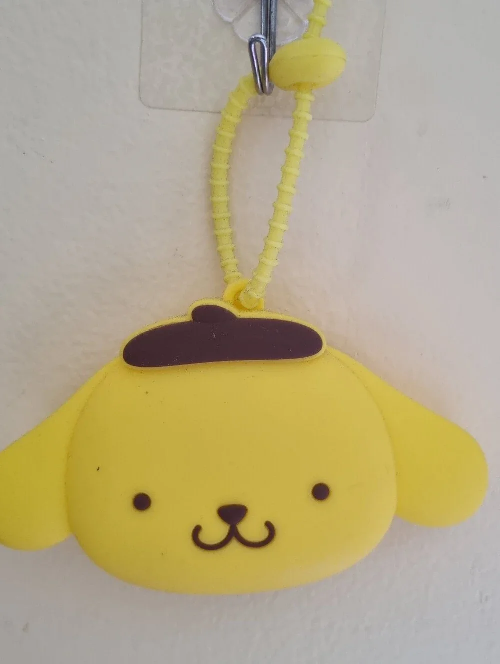 Sanrio Hello Kitty friend Pompompurin Coin Purse Keychain Wallet coins bag Pvc